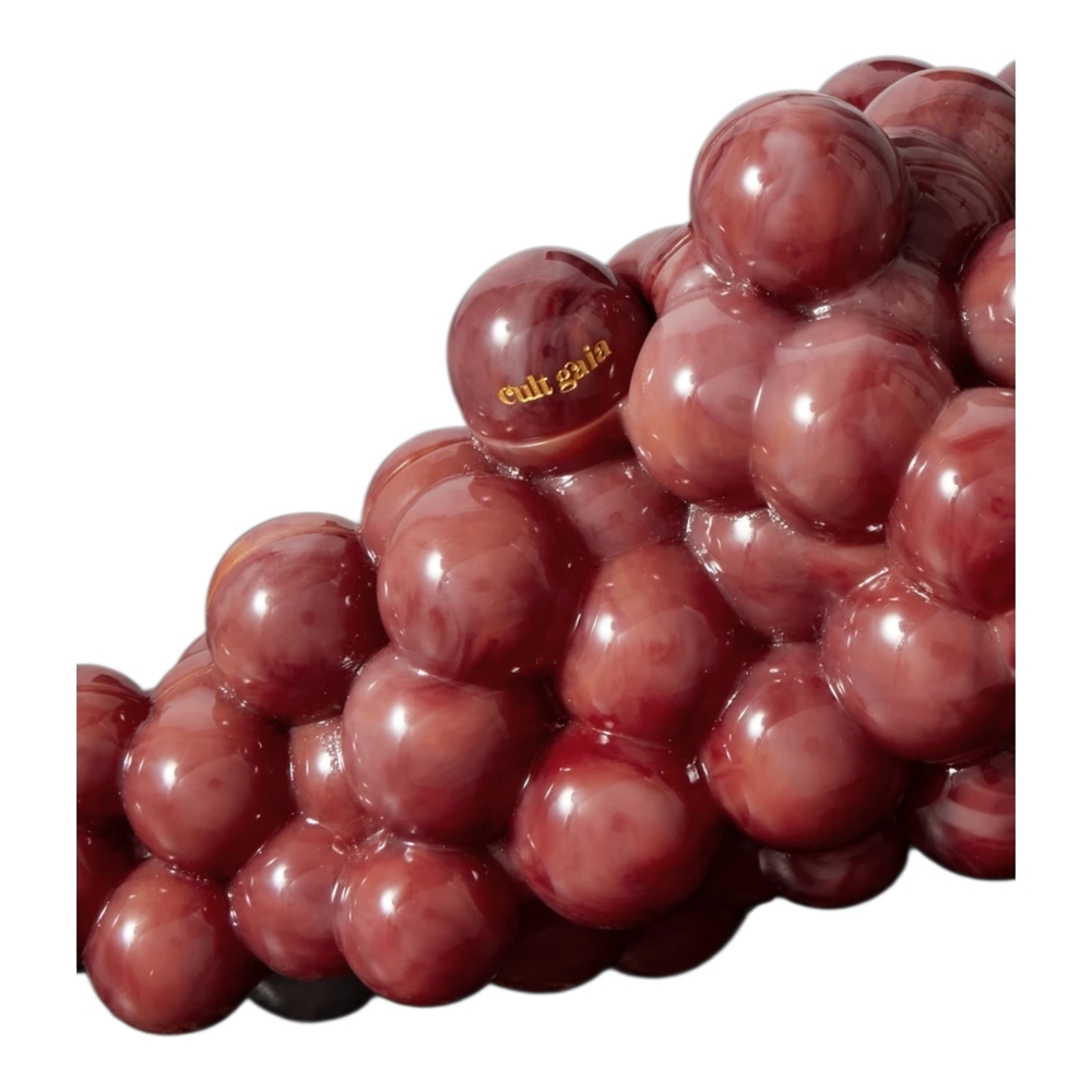 Cult Gaia Newest Red Grape Clutch Purse - Picture 8 of 16